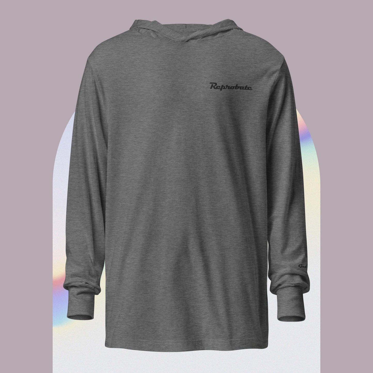 Hooded long-sleeve tee